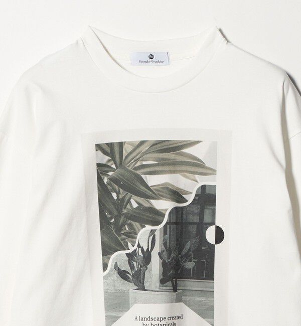 UNITED ARROWS green label relaxing「＜Phospho Graphica＞グラフィック ロングスリーブ Tシャツ」|Tシャツ・カットソー|