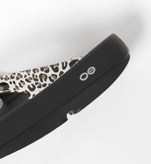 UNITED ARROWS green label relaxing「＜OOFOS＞Oolala レオパード / ウーララ」|サンダル|