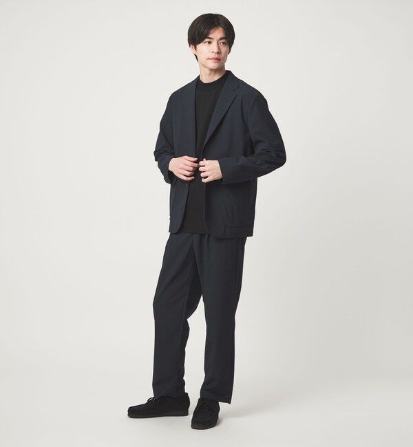 UNITED ARROWS green label relaxing「ワープ ニット リラックス ジャケット -ストレッチ・吸水速乾-」|テーラードジャケット|