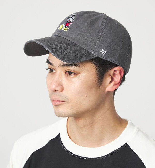 UNITED ARROWS green label relaxing「＜47＞クリーンナップ ディズニー キャップ」|キャップ・キャスケット|DK.GRAY