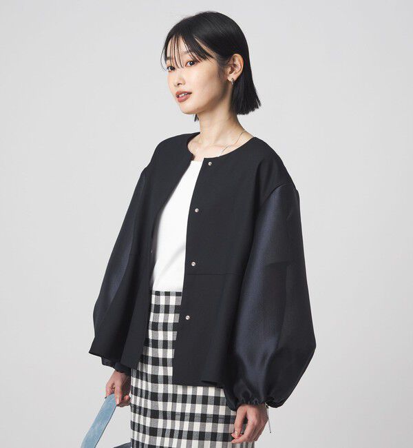 UNITED ARROWS green label relaxing「［size SHORTあり］fleurie(フルリー) フォルム ジャケット 2」|ノーカラージャケット|