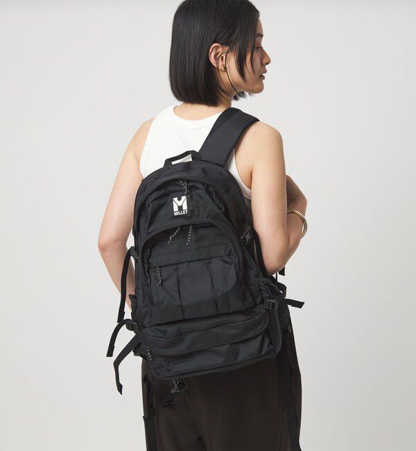 UNITED ARROWS green label relaxing「【WEB限定】＜MILLET＞マルシェ NX 20 リュック（20L）」|リュック|BLACK