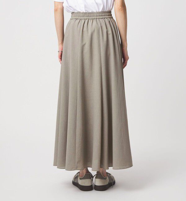 UNITED ARROWS green label relaxing「【結論シリーズ】ドライクロス フレアスカート［size SHORT/TALLあり］」|フレア|