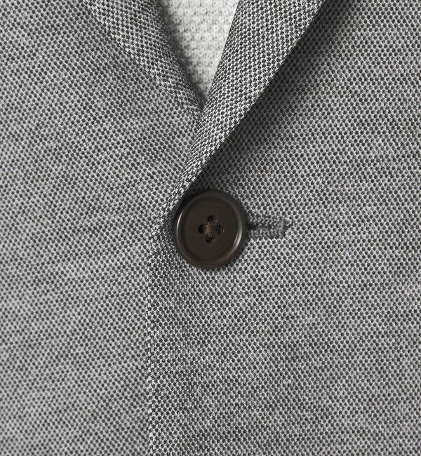 UNITED ARROWS green label relaxing「ポリエステル ジャージ カノコ 2B ジャケット -ウォッシャブル・ストレッチ・吸水速乾-」|テーラードジャケット|