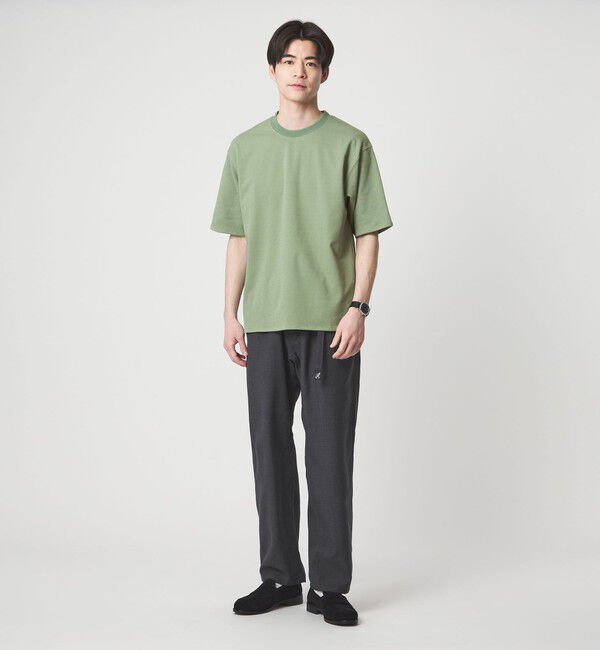 UNITED ARROWS green label relaxing「ダブルフェイス クルーネック 半袖 Tシャツ カットソー -吸水速乾・抗菌-」|Tシャツ・カットソー|