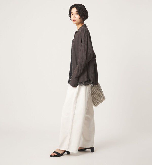 UNITED ARROWS green label relaxing「レース Vネック キャミソール」|キャミソール|