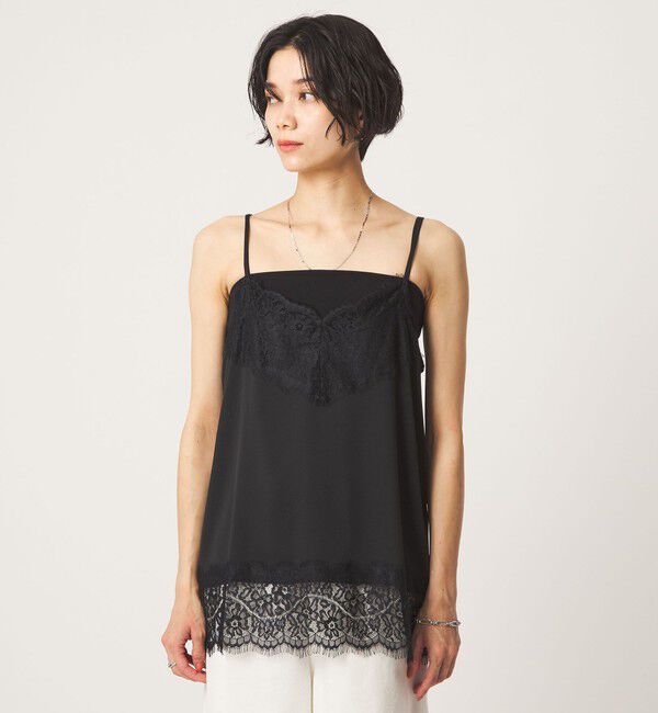 UNITED ARROWS green label relaxing「レース Vネック キャミソール」|キャミソール|