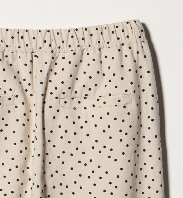 UNITED ARROWS green label relaxing「BREEZE LINEN ブリーズリネン ワイド パンツ オフホワイト ドット」|その他|