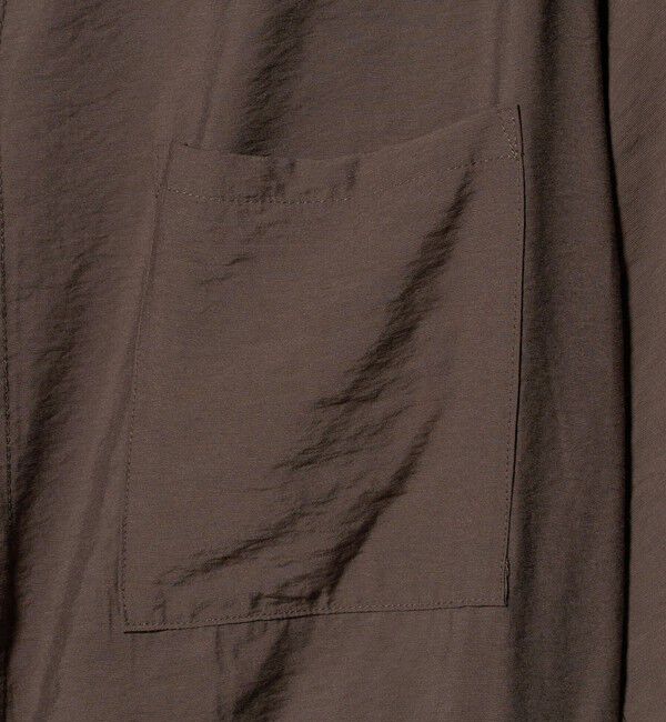 UNITED ARROWS green label relaxing「【WEB限定】＜at ease＞ポケット オープンカラー シャツ」|シャツ・ブラウス|