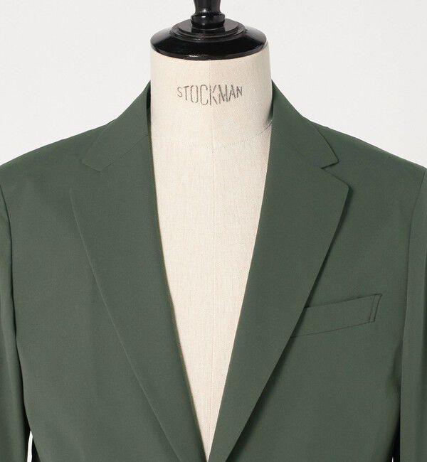 UNITED ARROWS green label relaxing「A+ PERTEX UNLIMITED コットンライク リラックス セットアップジャケット -ウォッシャブル・ストレッチ・撥」|テーラードジャケット|
