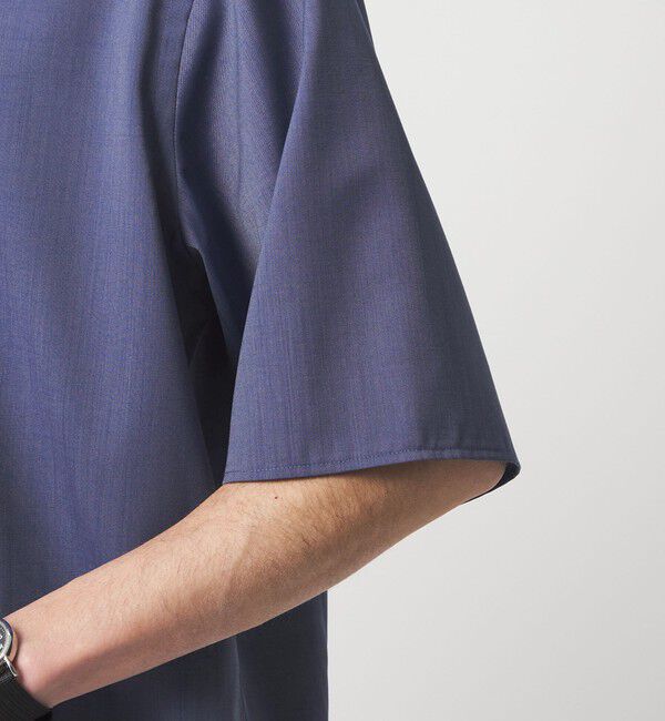 UNITED ARROWS green label relaxing「ウォッシャブルトロ オープンカラー シャツ -ストレッチ-」|シャツ・ブラウス|