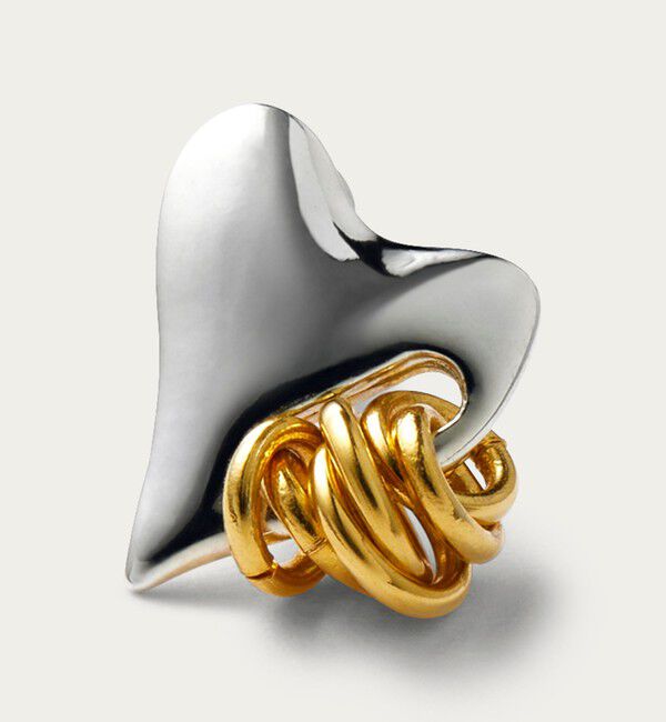 BEAUTY&YOUTH UNITED ARROWS「＜LAPUIS＞Coil Heart ピアス」|ピアス|