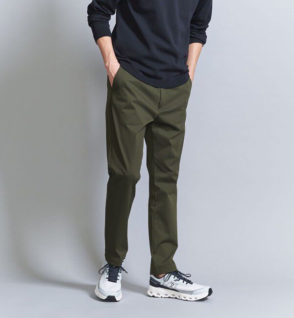 BEAUTY&YOUTH UNITED ARROWS「【WEB限定 WARDROBE SMART】ワンダーシェイプ スキニーパンツ」|チノ|
