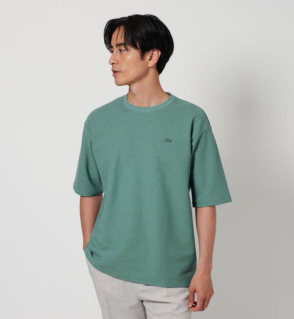 BEAUTY&YOUTH UNITED ARROWS「＜LACOSTE for BEAUTY&YOUTH＞1トーン ショートスリーブ Tシャツ」|Tシャツ・カットソー|