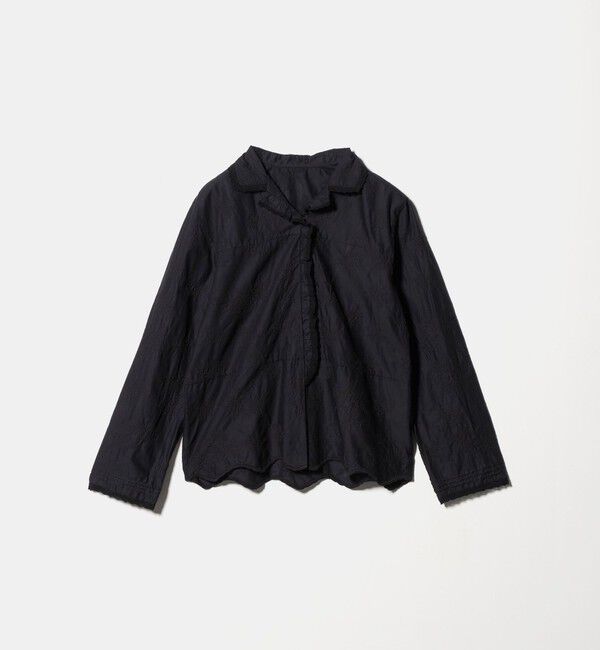 BEAUTY&YOUTH UNITED ARROWS「エンブロイダリー オープンカラーシャツ」|シャツ・ブラウス|