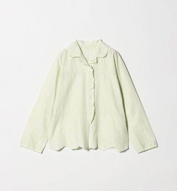 BEAUTY&YOUTH UNITED ARROWS「エンブロイダリー オープンカラーシャツ」|シャツ・ブラウス|