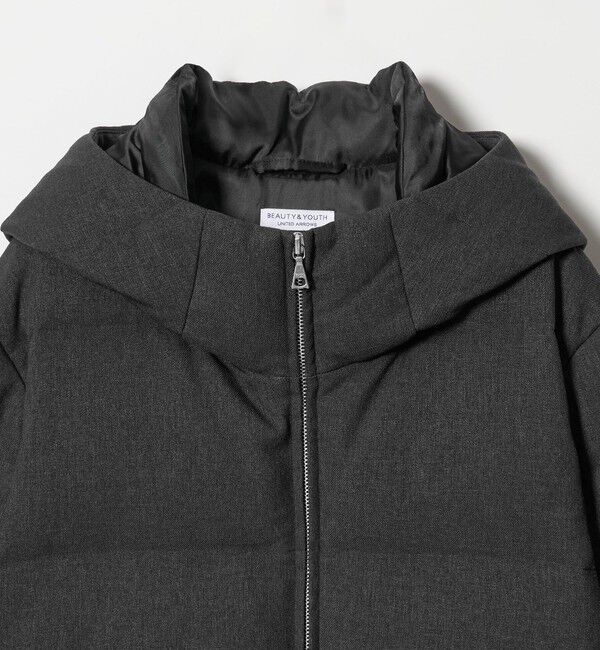 BEAUTY&YOUTH UNITED ARROWS「【WEB限定 WARDROBE SMART】LANATEC フード ダウンジャケット」|ダウン|