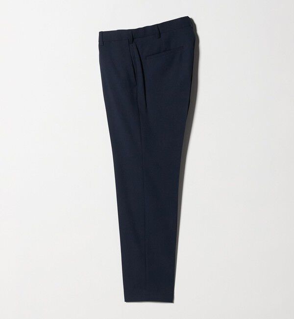 BEAUTY&YOUTH UNITED ARROWS「ピンヘッド ポリエステル ノープリーツ スリム パンツ NO.1 セットアップ対応可能」|チノ|
