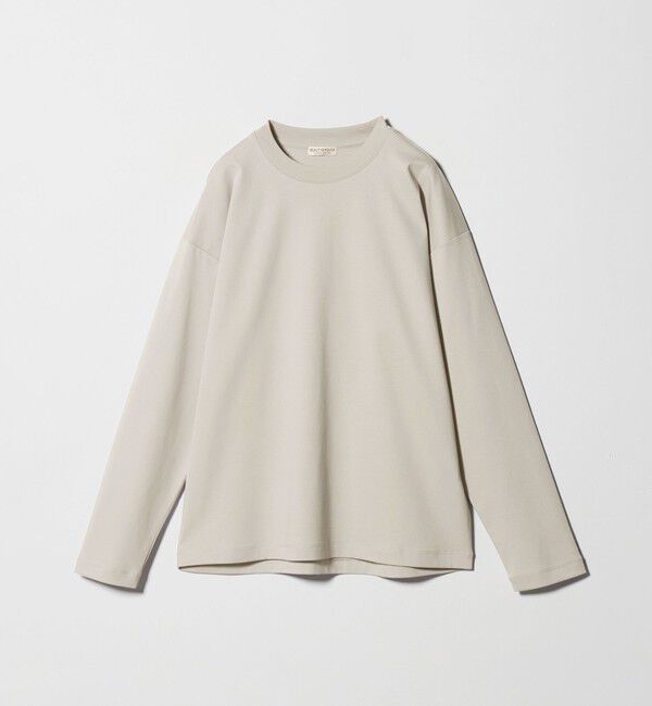 BEAUTY&YOUTH UNITED ARROWS「プラチナ ポンチ クルーネック カットソー 抗菌防臭」|Tシャツ・カットソー|