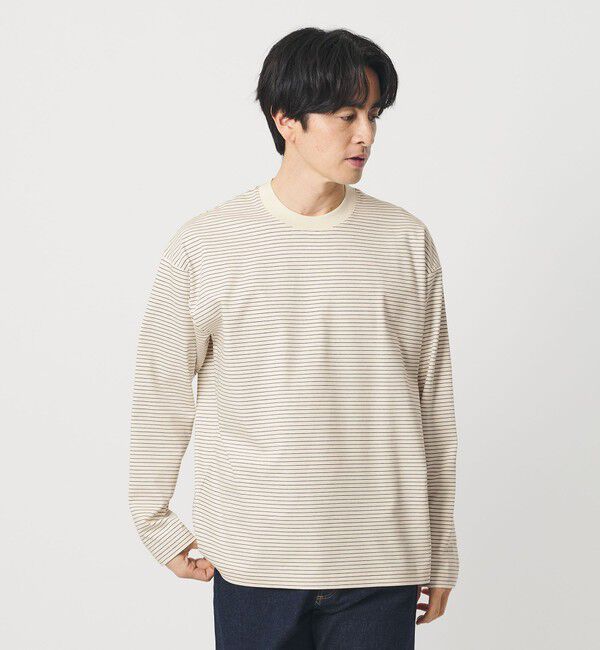 BEAUTY&YOUTH UNITED ARROWS「プラチナ ポンチ クルーネック カットソー 抗菌防臭」|Tシャツ・カットソー|その他1