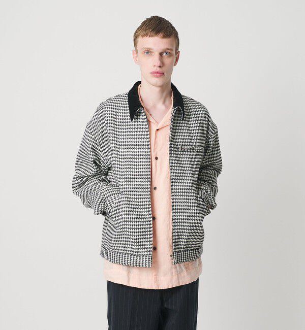 MONKEY TIME「チェック ジップ ワーク ジャケット」|その他|