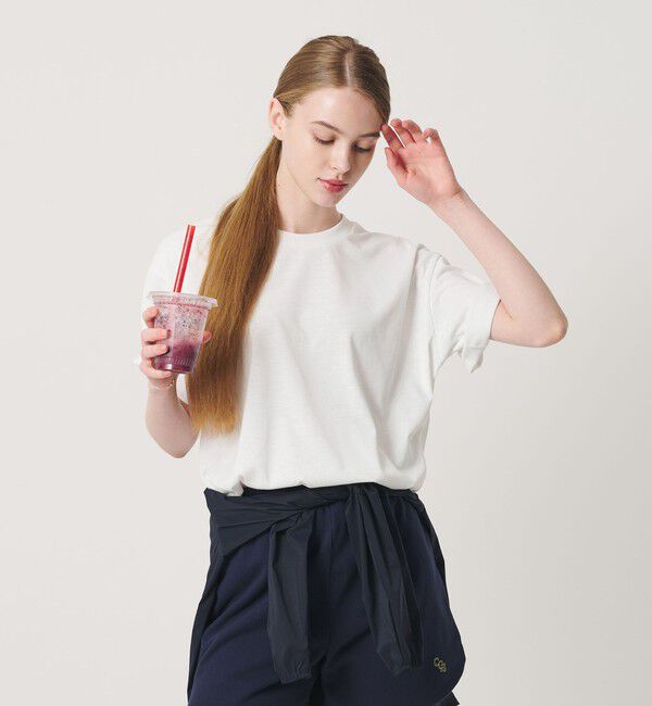 California General Store「＜CGS.＞リサイクル ポリエステル LUCK Tシャツ 吸水速乾 UV軽減」|Tシャツ・カットソー|