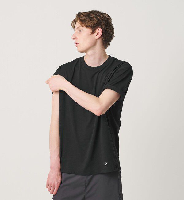 California General Store「＜CGS.＞リサイクル ポリエステル LUCK Tシャツ 吸水速乾 UV軽減」|Tシャツ・カットソー|BLACK