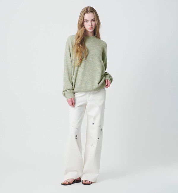 California General Store「＜CGS.＞ミックス シャギー クルーネック ニット」|ニット・セーター|