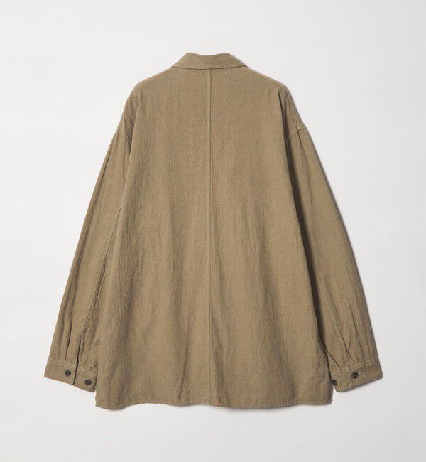 STEVEN ALAN「＜Steven Alan＞ CL クレープ オープンカラー オーバー シャツ」|シャツ・ブラウス|