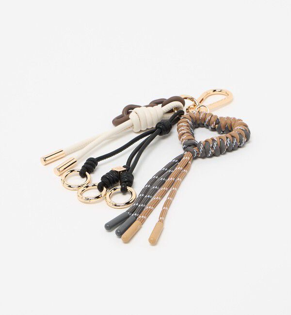 BEAUTY&YOUTH UNITED ARROWS「＜VIOLAd&rsquo;ORO＞コード ハート バッグチャーム」|チャーム・キーホルダー|