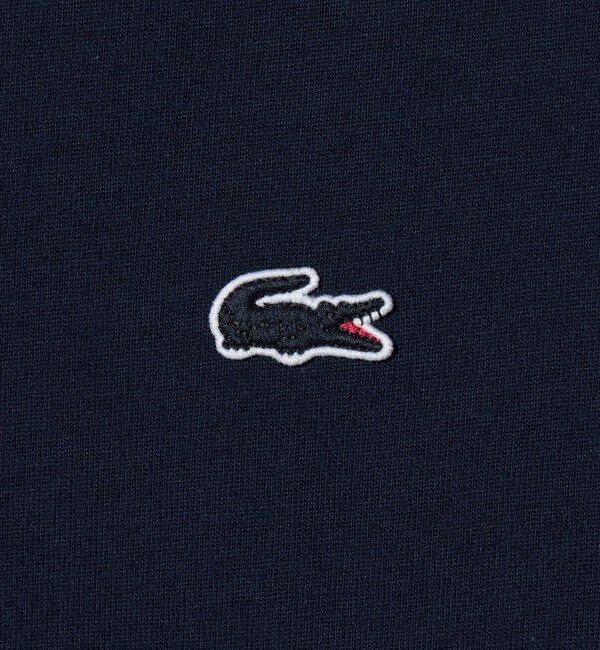 BEAUTY&YOUTH UNITED ARROWS「＜LACOSTE＞アウトライン クロック クルーネック Tシャツ」|Tシャツ・カットソー|