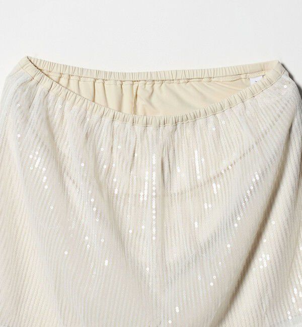 ATTISESSION「＜ATTISESSION＞スパンコール ミニスカート」|スカート|