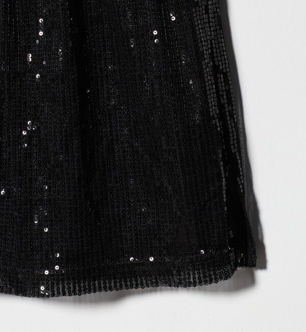ATTISESSION「＜ATTISESSION＞スパンコール ミニスカート」|スカート|