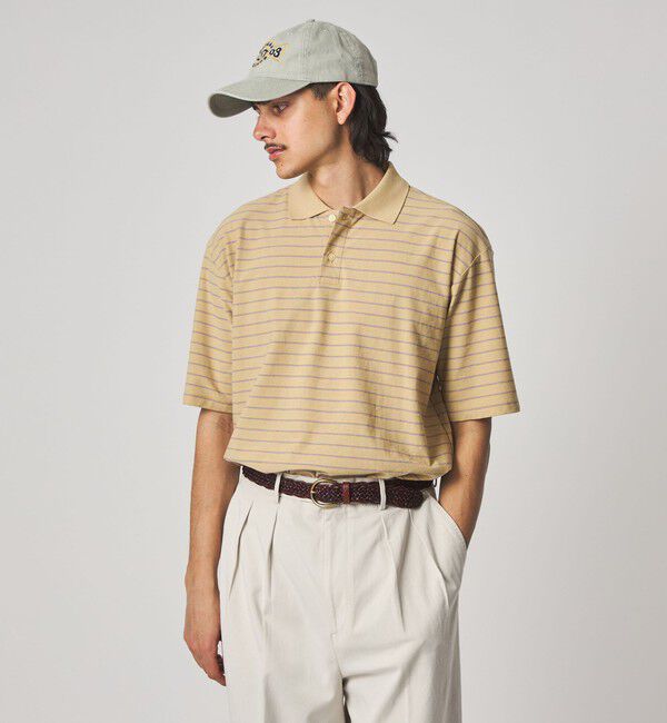 STEVEN ALAN「＜Steven Alan＞ ツイスト ボーダー ポロシャツ」|ポロシャツ|