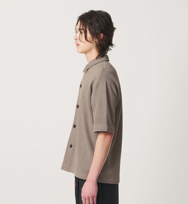 BEAUTY&YOUTH UNITED ARROWS「パナマ ニット シャツ ウォッシャブル」|カーディガン|