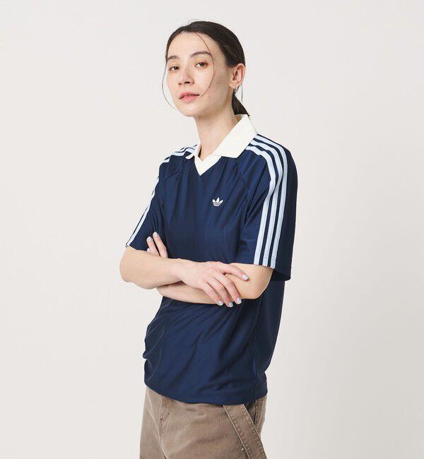BEAUTY&YOUTH UNITED ARROWS「【別注】＜adidas Originals＞フットボール ジャージ トップス」|Tシャツ・カットソー|NAVY