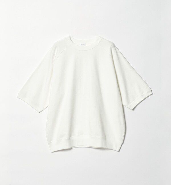 BEAUTY&YOUTH UNITED ARROWS「【WEB限定】ラグラン ショートスリーブ スウェット	」|Tシャツ・カットソー|WHITE