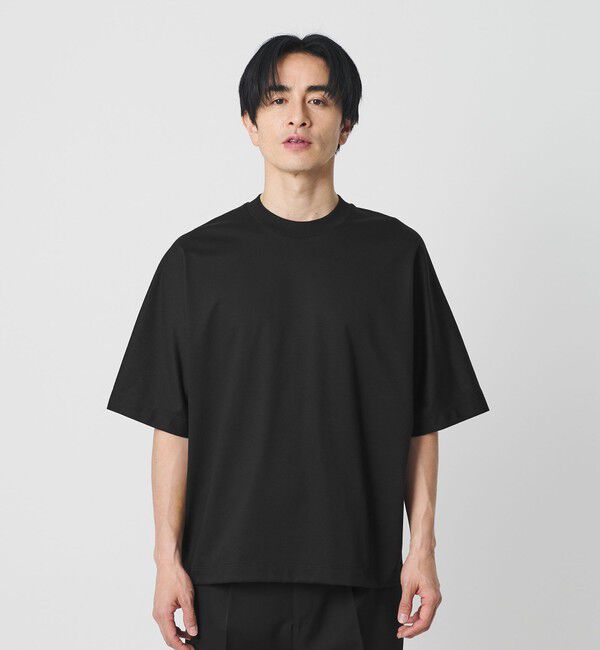 BEAUTY&YOUTH UNITED ARROWS「スビン ドルマン ハーフスリーブ クルーネック Tシャツ」|Tシャツ・カットソー|