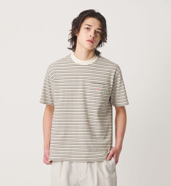 BEAUTY&YOUTH UNITED ARROWS「＜DANTON＞ポケット ボーダー Tシャツ」|Tシャツ・カットソー|
