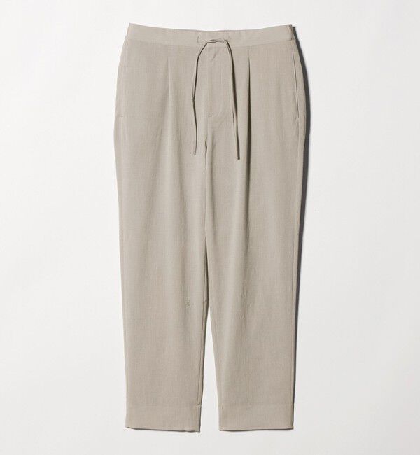 BEAUTY&YOUTH UNITED ARROWS「ソアロン 1プリーツ テーパード イージー パンツ NO.5」|チノ|