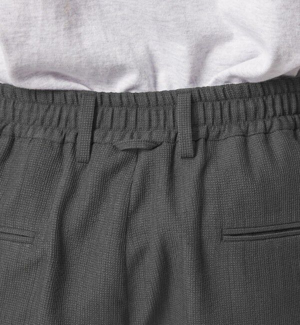 STEVEN ALAN「＜Steven Alan＞ PE/L BCR イン ツープリーツ ドレス トラウザーズ ハーフイージーII」|スラックス|