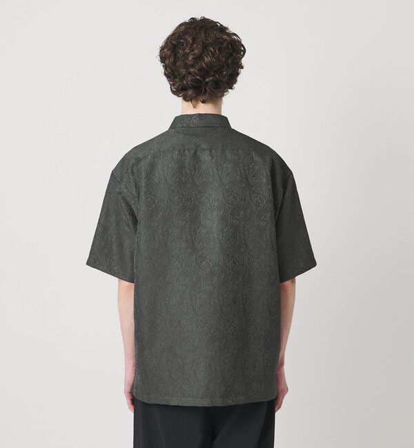 MONKEY TIME「ジャガード ショートスリーブ シャツ」|シャツ・ブラウス|