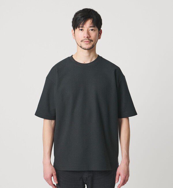BEAUTY&YOUTH UNITED ARROWS「【WEB限定 WARDROBE SMART】エアリー カノコ カットソー	【抗菌防臭・UVカット】」|Tシャツ・カットソー|