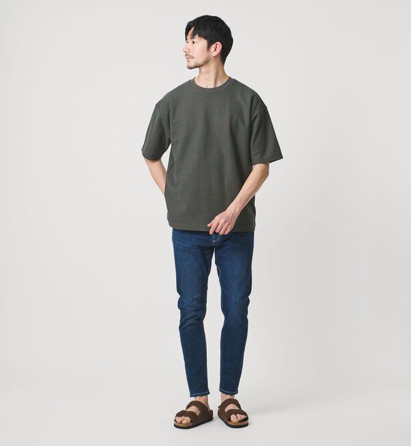 BEAUTY&YOUTH UNITED ARROWS「【WEB限定 WARDROBE SMART】エアリー カノコ カットソー	【抗菌防臭・UVカット】」|Tシャツ・カットソー|