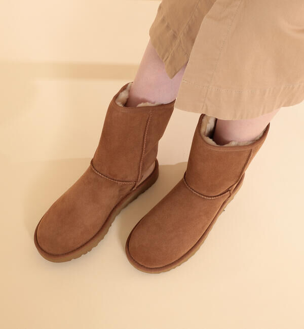 Ray BEAMS 「UGG(R) / Classic Short 2」|ショートブーツ|Chestnut