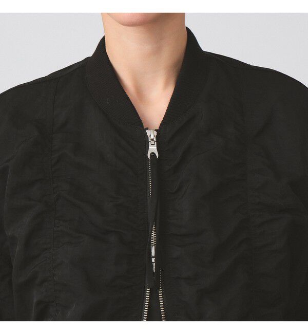 Ray BEAMS 「シャーリング MA-1 ブルゾン」|ブルゾン・スタジャン|