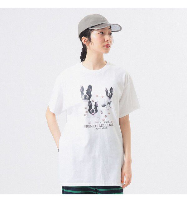 BEAMSBOY「【別注】CHED / DOG Tシャツ」|Tシャツ・カットソー|