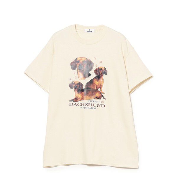 BEAMSBOY「【別注】CHED / DOG Tシャツ」|Tシャツ・カットソー|