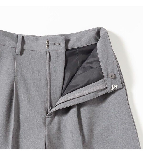 Ray BEAMS 「バックスリット ワイド パンツ」|チノ|