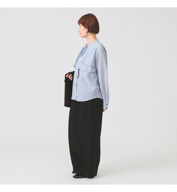 Ray BEAMS 「ボウタイ Wヨーク ブラウス」|シャツ・ブラウス|